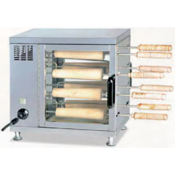 Rotary baking machine