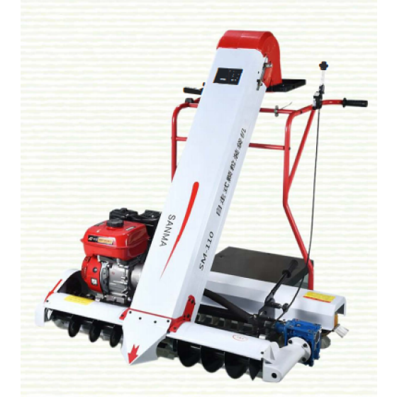 Self-propelled granular bagging machine