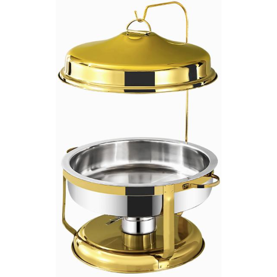 006G 不锈钢豪华花边酒精炉