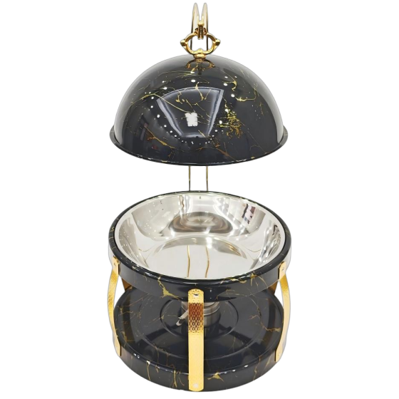 022B stainless steel luxury lace alcohol stove