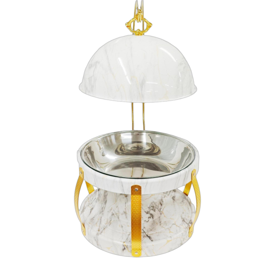 022W stainless steel luxury lace alcohol stove