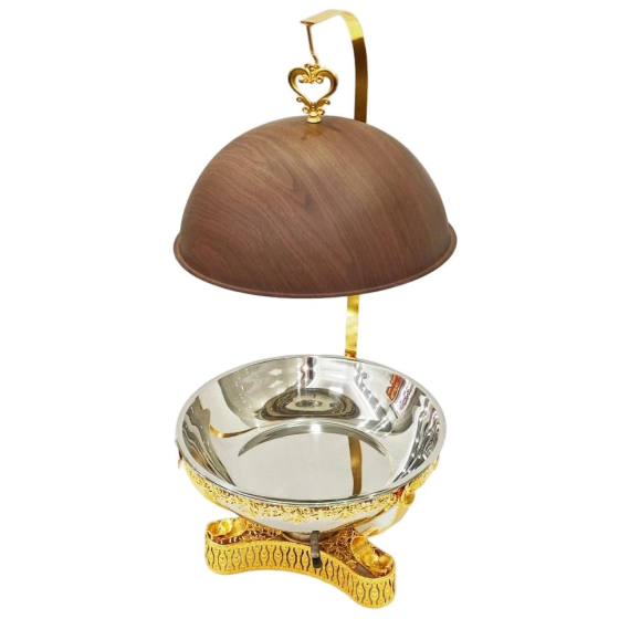 026WG stainless steel luxury lace alcohol stove