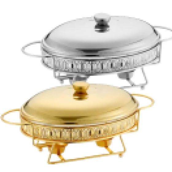 111 Stainless steel luxury lace alcohol stove