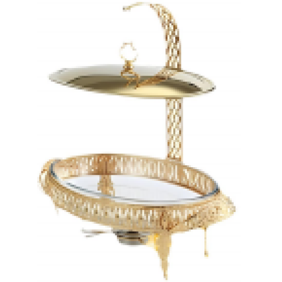 117 Stainless steel luxury lace alcohol stove